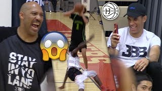 LaMelo Ball BREAKS Defender and Hits Half Court BUZZER BEATER!Drops 40 In Front