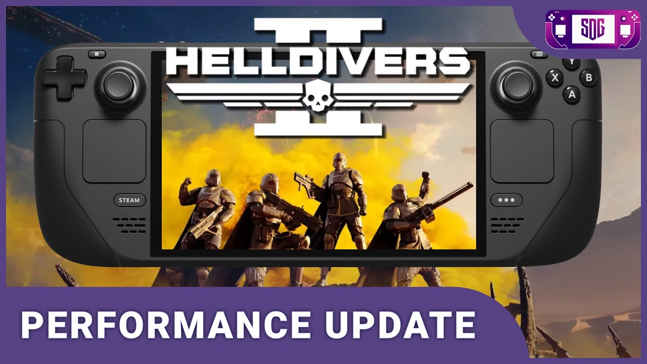 Helldivers 2 Steam Deck Performance Settings Stream Deck Helldivers 2