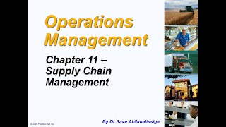 Trans Group APB   Chapter 11 Supply Chain Management