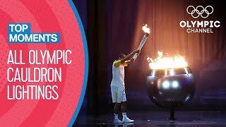 Every Olympic cauldron lighting | Top Moments