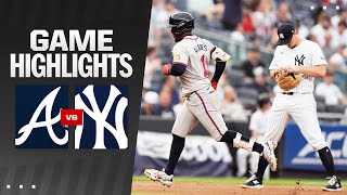 Braves vs. Yankees Game Highlights (6/21/24) | MLB Highlights