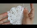 left hand how to crochet round table mat * beginner s doily crochet tutorial