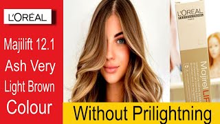 How to do hair colour | Majilift 12.1 Colour कैसे करते हैं | #colour #loreal #suggestedvideo