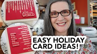 Two Classic Christmas Card Designs You Can Create!