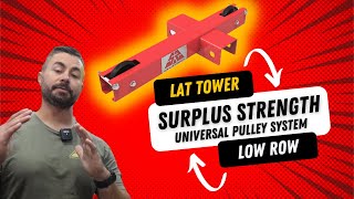 Surplus Strength UPS Review | Elevate Your Home Gym with the Outstanding Rack-Mounted Pulley System!