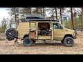 DIY Camper Van 4x4 Conversion Built for Full Time living - Primal Outdoors Walk Thru