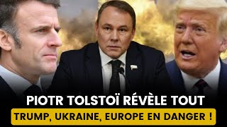 PIOTR TOLSTOÏ DÉVOILE LA VÉRITÉ SUR TRUMP, L’EUROPE ET LA GUERRE EN UKRAINE !