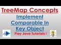 TreeMap Concepts : Implement Comparable In Key Object