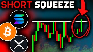 BITCOIN SHORT SQUEEZE WILL PUMP XRP \u0026 SOLANA!!! Bitcoin News Today, Solana, XRP, Chainlink, Ethereum