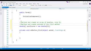 Intro to C#: Chapter 6, Part 1: Introduction to Arrays