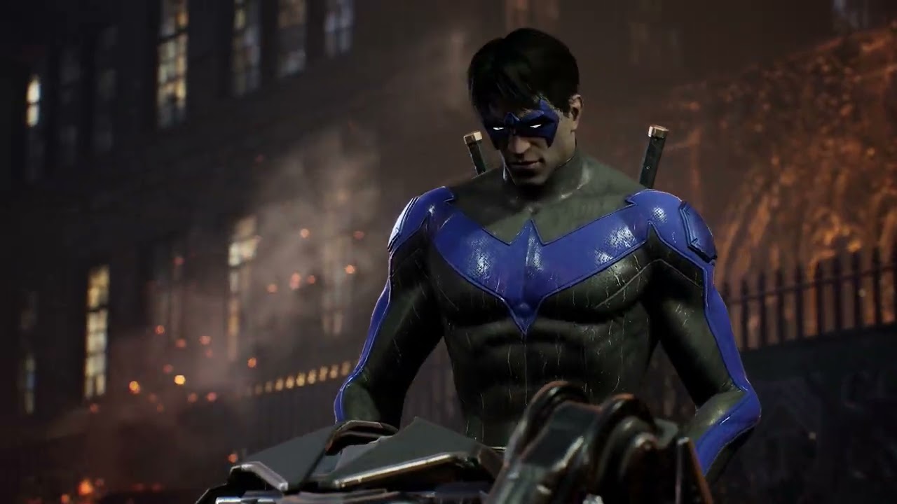 Gotham Knights-Nightwing (Knightwatch Skin) Scenepack - YouTube