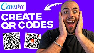How To Create QR Codes In Canva FOR FREE | For Beginners (2024)