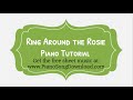 easy piano tutorial ring around the rosie with free sheet music