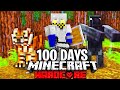 100 Days in the AMAZON RAINFOREST in Hardcore Minecraft..