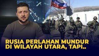 Zelensky Sebut Perlahan Pasukan Rusia Mulai Meninggalkan Wilayah Utara Ukraina