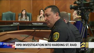 HPD investigation into Harding Street raid