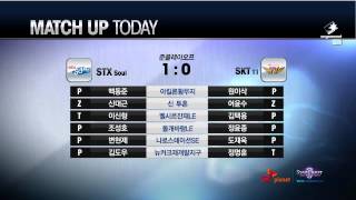 [2013.07.14] SK플래닛 스타2 프로리그 12-13 준PO 2차전 STX vs SKT 1세트 (네오 플래닛S) 백동준(Protoss) vs 원이삭(Protoss)