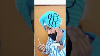 🙏ek onkar#❤️Fainal part✅️#trending 👑turban tutorial#🔥ytshorts video#🔥