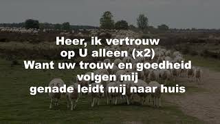 Opwekking met tekst 790 God is mijn Herder