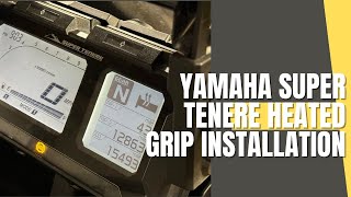 Yamaha Super Tenere Heated Grip installation