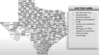 editable usa texas state powerpoint maps