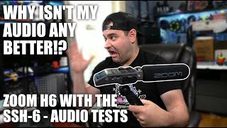 ZOOM SSH-6 Sound Tests | How To PROPERLY Use a Shotgun Microphone!