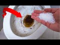 The Secret to a Spotless Toilet: Say goodbye to a dirty toilet bowl forever with just salt