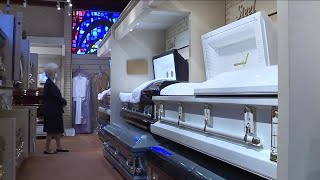 Funeral homes turn to live-streamed services as a way for families to grieve their loved ones