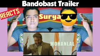 Bandobast - Official Trailer | TRIPURA Reaction | Suriya
