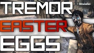 COD GHOSTS TREMOR EASTER EGGS! "Tranzit Zombies Easter Eggs" Texas Cowboys!