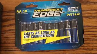 Harbor freight thunderbolt Edge Battery  discharge test