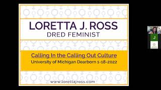 Calling in the Call Out Culture with Dr. Loretta Ross