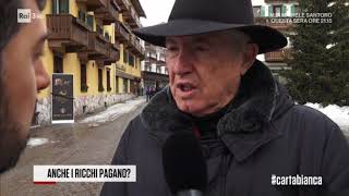 Anche i ricchi pagano? - #cartabianca 11/01/2018