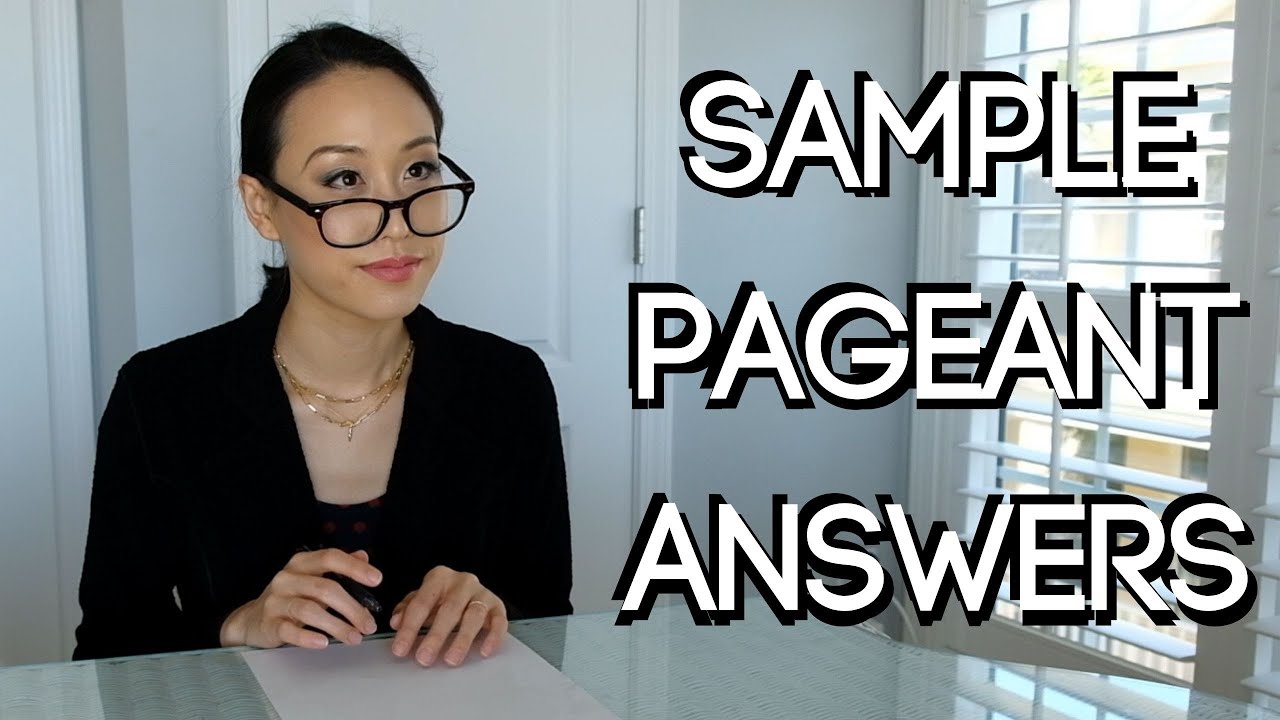 10 Essential Pageant Questions And Sample Answers 🥇 Own That Crown