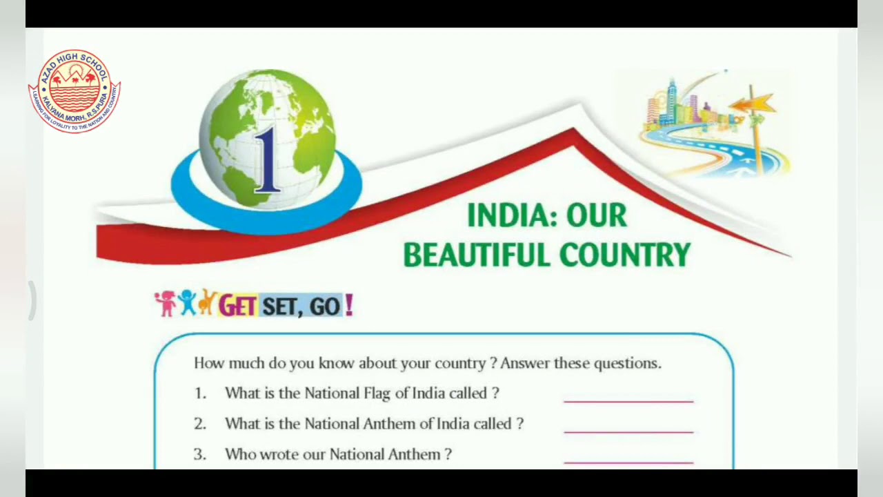 CLAS 4TH || SOCIAL STUDIES|| CHAPTER 1|| INDIA OUR BEAUTIFUL COUNTRY ...