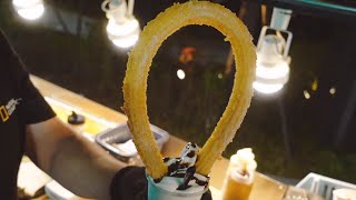 Handmade Churros \u0026 Ice Cream - Korean Street Food