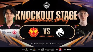 [FIL] M6 Knockout Stage Day 5 | SRG vs TS Game 1