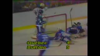 Sabres defeat Nordiques 10/19/84 - Local Buffalo TV Coverage (WGRZ, WIVB, WKBW)