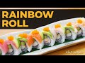 How To Make a RAINBOW ROLL with The Sushi Man