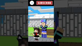 become maid he's so cute minecraft animation #shorts #shortsfeed