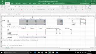 Fixed Charge Example 2 Solution