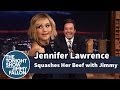 Jennifer Lawrence Squashes Her Beef with Jimmy Fallon