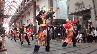 祭屋　　2015　第62回よさこい祭り　帯屋町筋 　2日目