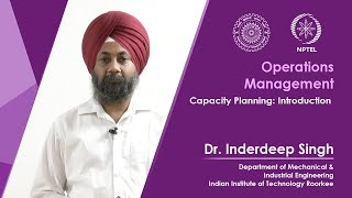 Lecture 29 Capacity Planning: Introduction