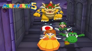 Mario Party 5 - All Bowser Minigames [4K]