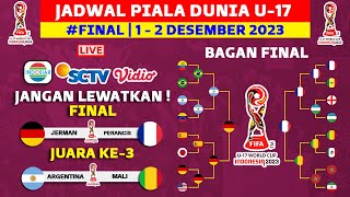 RESMI! Jadwal Final Piala Dunia U 17 2023 - Jerman vs Perancis - Piala Dunia U17 2023 Indonesia