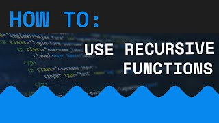 Recursive Functions Explained Simply | Creative Coding with Ruiyang Wang & Luke Plowden