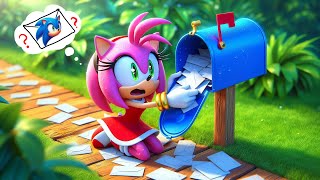 Amy Checks the Mail… But No Letter from Sonic?! 📬😭|Funny Story|Sonic The Hedgehog 3Animaion