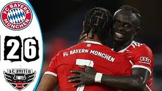 DC United vs Bayern München  2 - 6 : goals & highlights – 2022