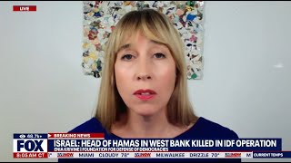 Enia Krivine on the IDF eliminating the head of Hamas in the West Bank — Fox LiveNOW